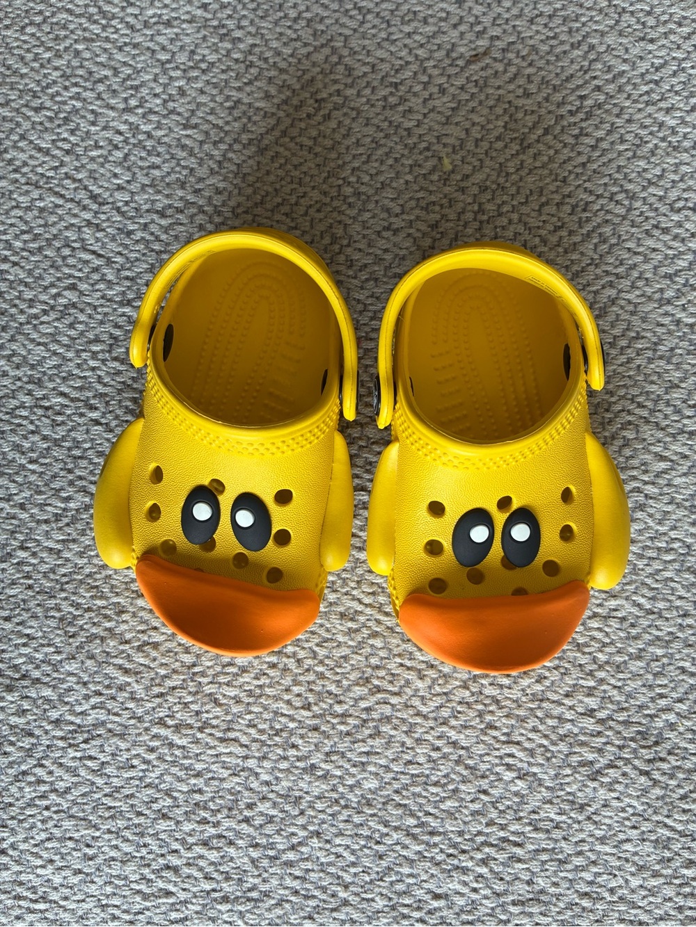 Crocs Littles LAM Rubber Ducky Clog C2/C3 Yellow 210025 Toddler